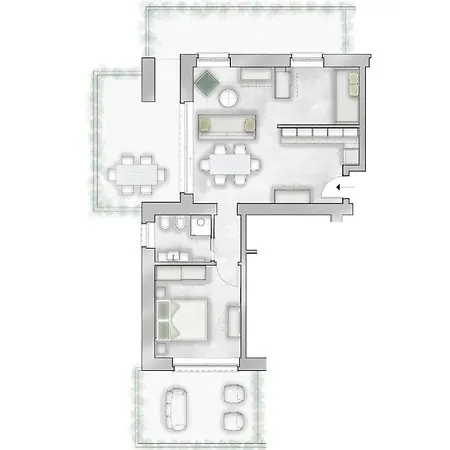 Relais Zenner מלון דירות טוסקולנו מדרנו
